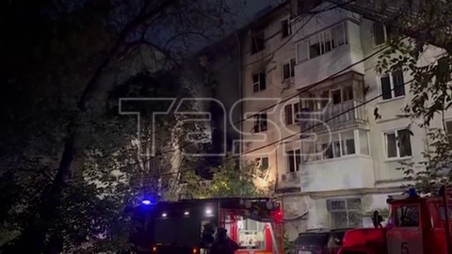 Пожар в жилом доме в Самаре
