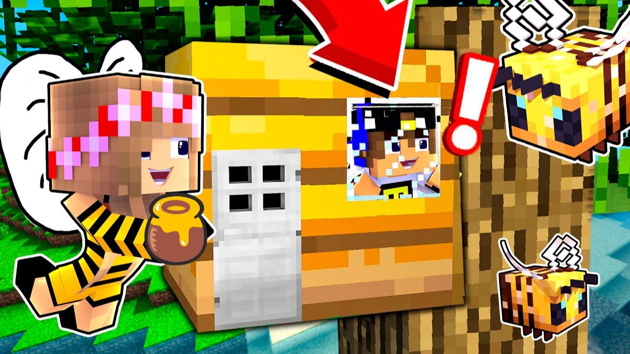 Майнкрафт но Семья ПЧЁЛ Сломанный Мод в Майнкрафте Троллинг Ловушка Minecraft смотреть онлайн