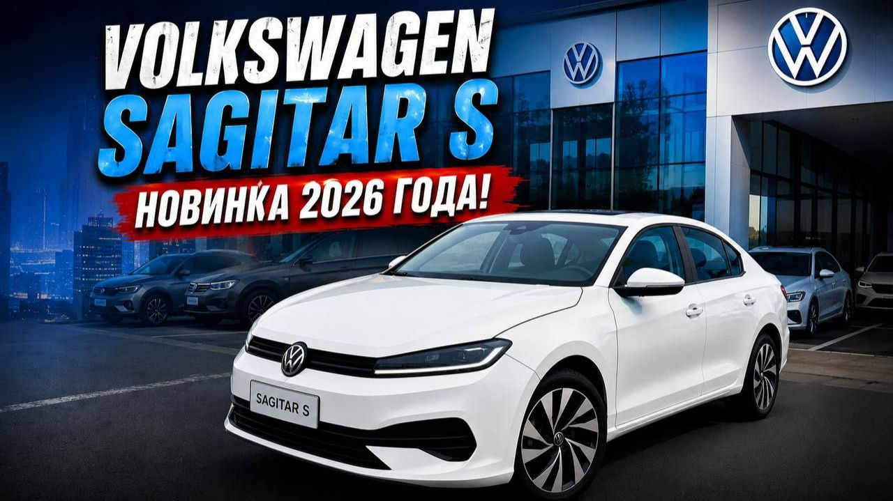 Volkswagen Sagitar S. Новинка 2026 года! смотреть онлайн