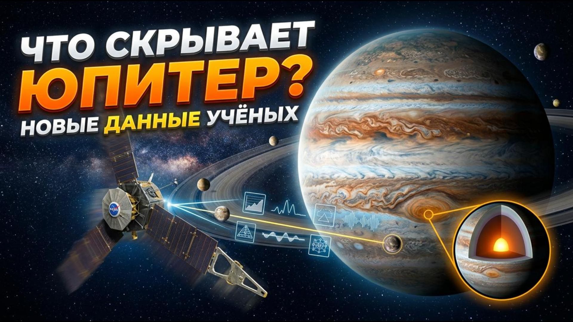 Что скрывает Юпитер? Новые данные Ученых!