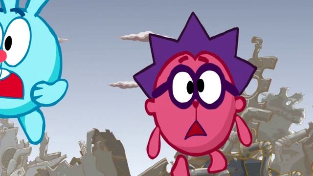 смешарики железная няня мультик