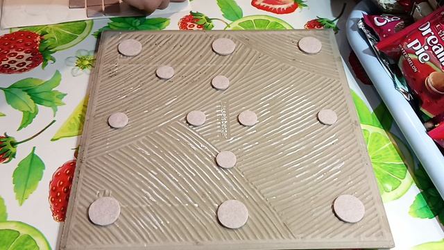 Подставка под горячее своими руками из немецкой керамической плитки !