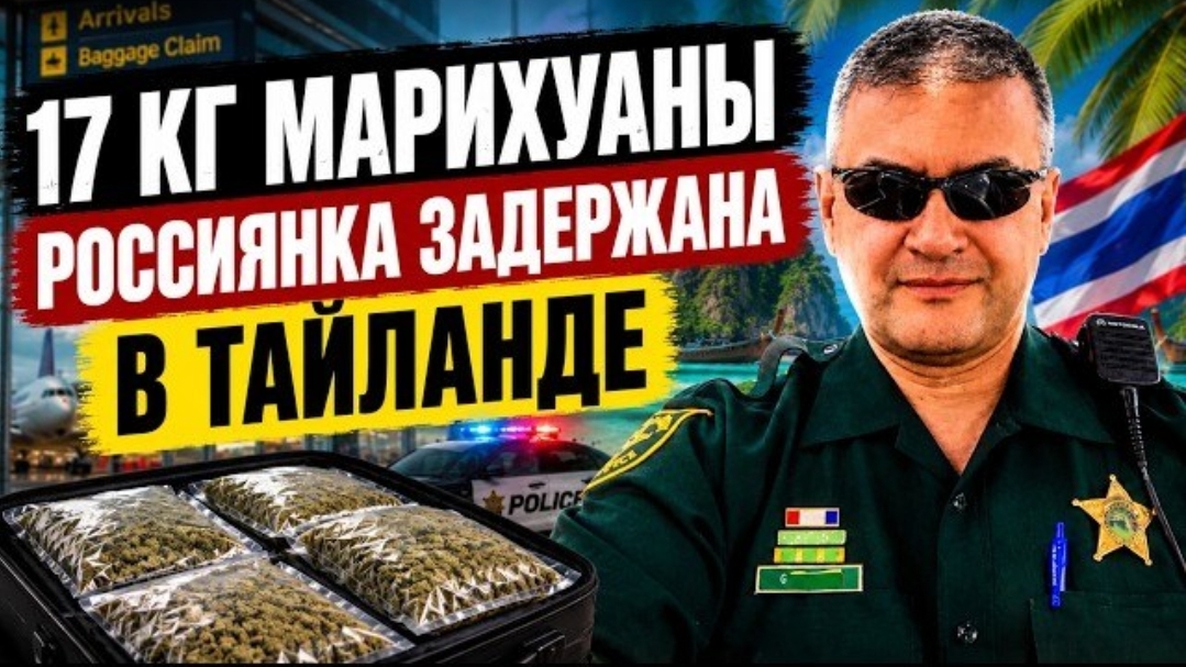 Гера Шериф: россиянка задержана в Тайланде с 17 кг марихуаны. Подстава или преступление?