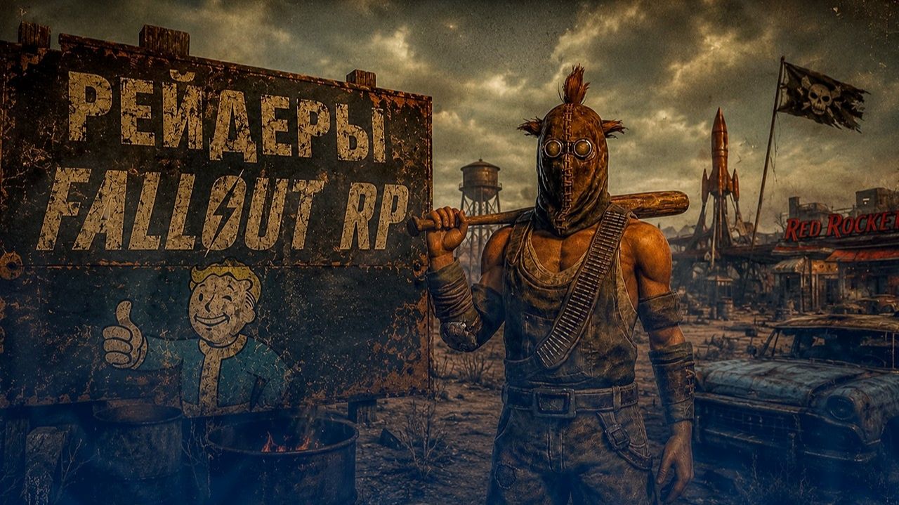 ОТЫГРАЛИ ГЛОБАЛЬНОЕ РП В ПУСТОШИ FALLOUT NEW VEGAS! ИГРАЕМ ЗА РЕЙДЕРОВ В GARRY'S MOD