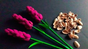 ПОДЕЛКИ из Скорлупы Фисташек! Своими руками Красивые и Легкие поделки из бросового материала!