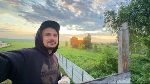 Утреннее происшествие. Наводим порядок на участке. Строим дом в деревне своими руками.