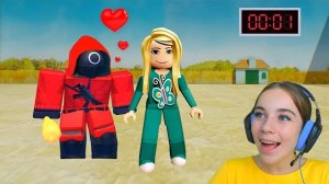 ОХРАННИК ВЛЮБИЛСЯ В МЕНЯ В ИГРЕ КАЛЬМАРА в ROBLOX!
