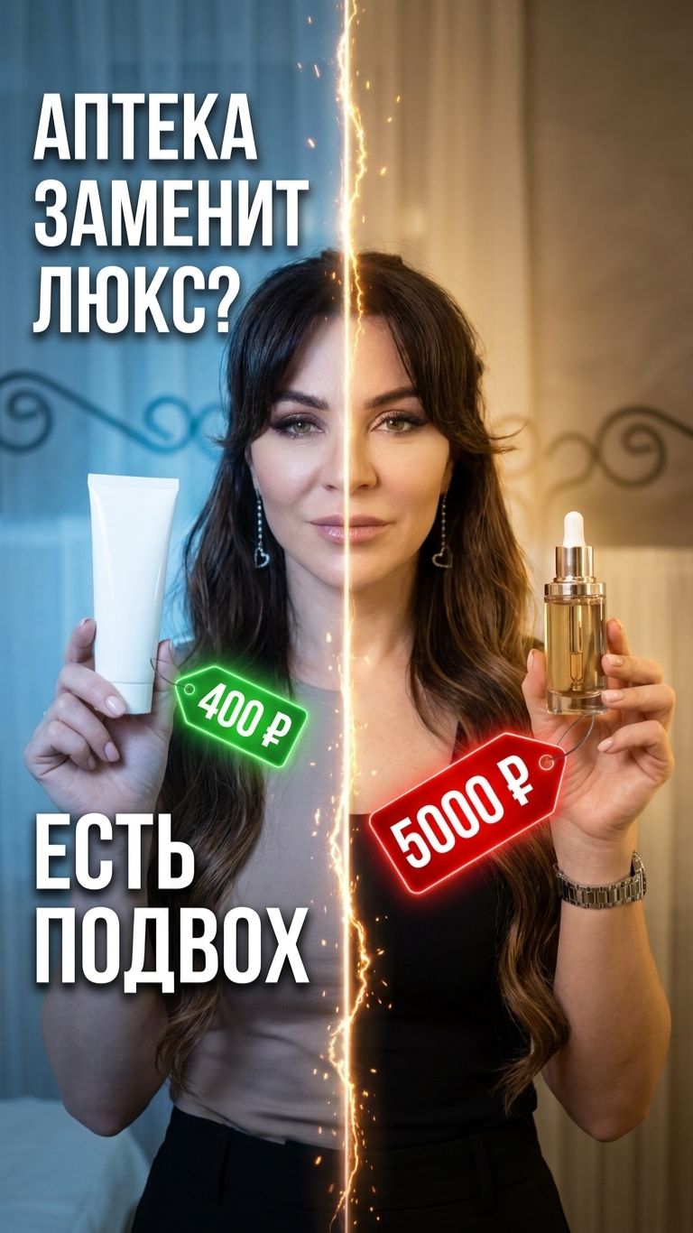 Ретинол за 400₽ Vs люкс за 5000₽: правда об аптеке 💊
