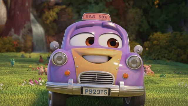 Машинки и цветы мультик