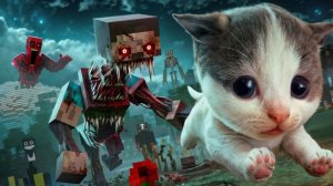 Я скачал самую страшную сборку хоррор - модов в Minecraft ( Котенок Вилли )