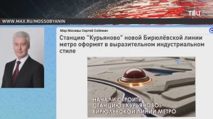 Станцию «Курьяново» Бирюлевской линии оформят в индустриальном стиле