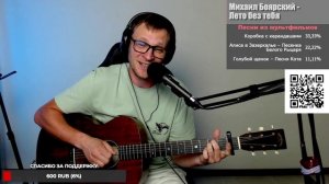 Боярский - Лето без тебя как зима 🎶 кавер на гитаре и аккорды