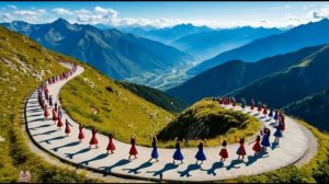 Danse alpine, франц (Горный хоровод)