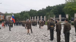 Торжественное поднятие флага РФ. Пятигорск Школа №2  12.06.2026