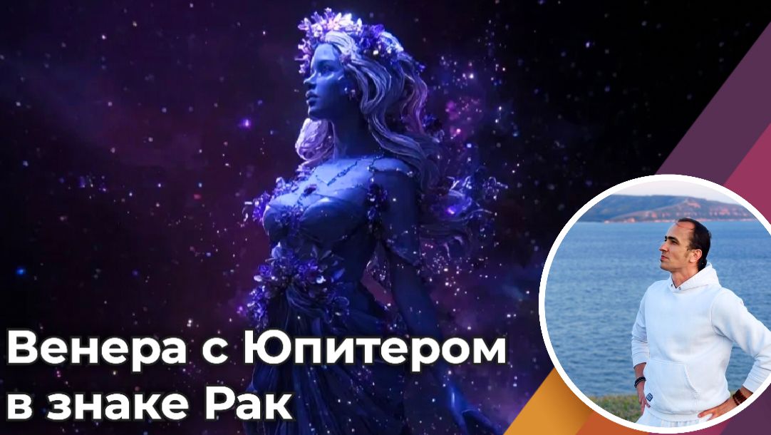 Соединение Венеры и Юпитера в Раке с 8 июня по 4 июля 2026 смотреть онлайн