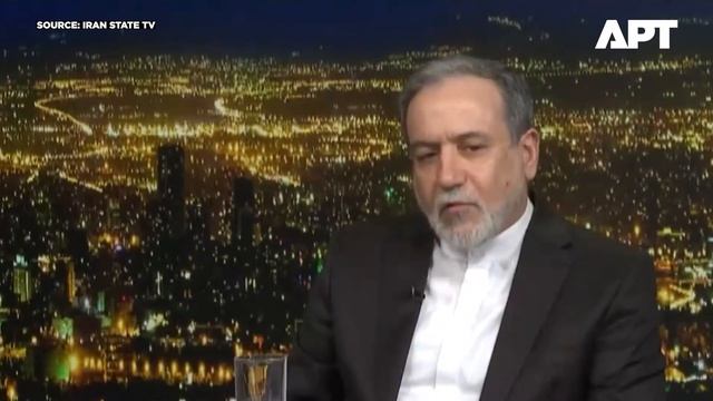 Iranian Foreign Minister Abbas Araghchi talks with the United States, June 13, 2026 смотреть онлайн