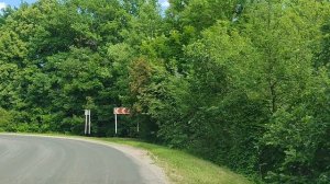 Дорога от санатория до монастыря