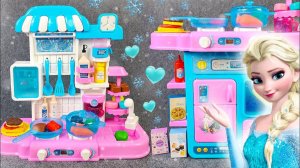 Игровой набор «Кухня Эльзы», коллекция игрушек Дисней! Распаковка и Обзор ярких игрушек! Мультики!