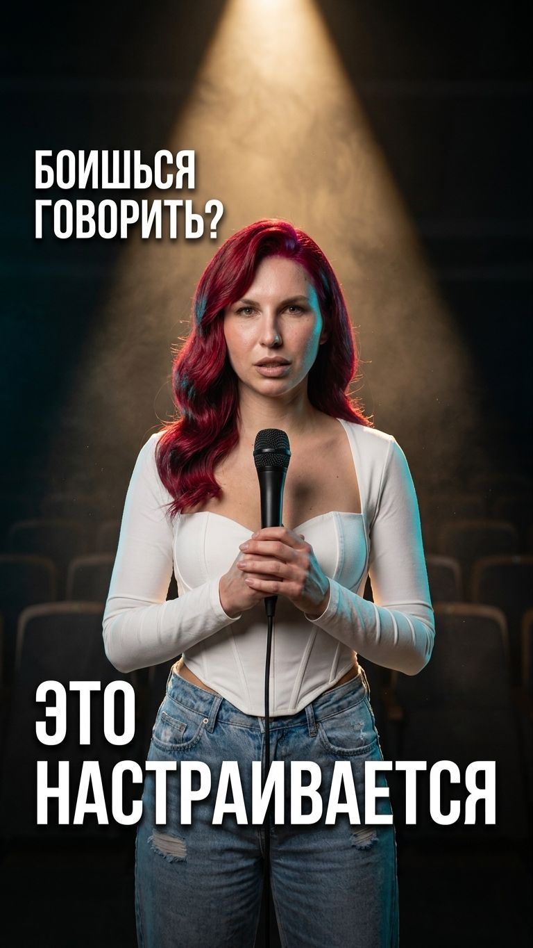 Стеснение — не баг. Это тормоз перед поворотом. Вот как убавить громкость за 8 занятий.