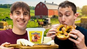 Два британца пробуют деревенскую кухню амишей! | JOLLY