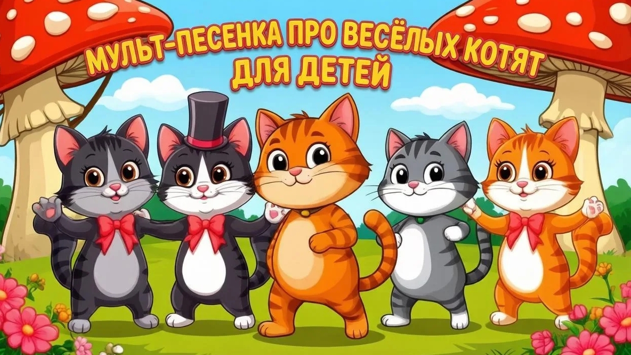 Котики Мульт-песенка для детей