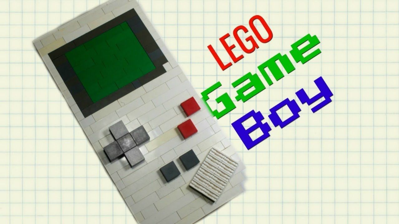 LEGO Game Boy MOC# выглядит как настоящая вещь