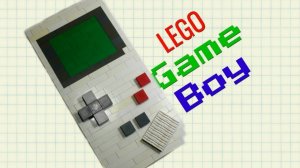 LEGO Game Boy MOC# выглядит как настоящая вещь