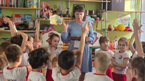 Открытое занятие в детском саду