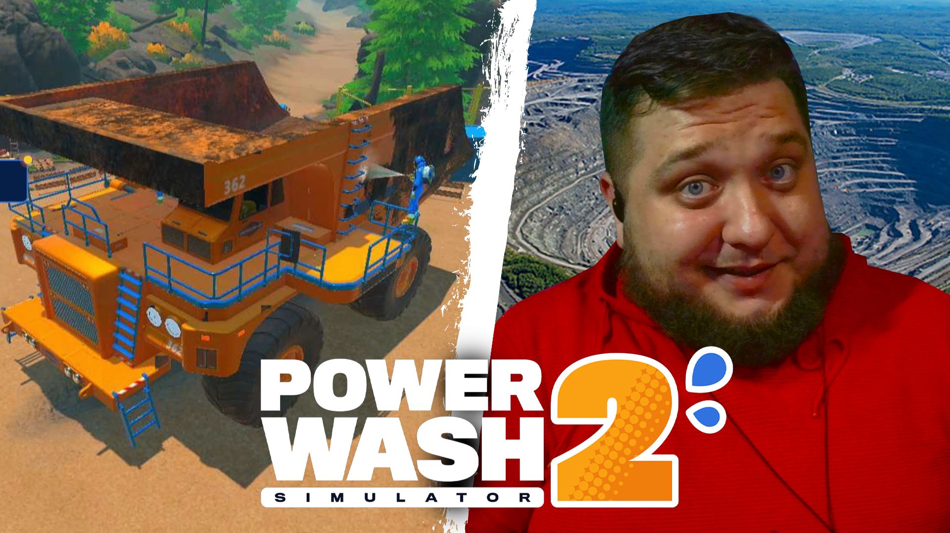 КАРЬЕРНЫЙ САМОСВАЛ - PowerWash Simulator 2 #26