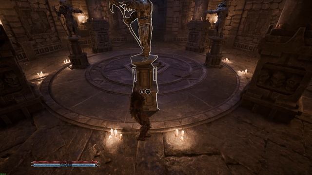 Gothic 1 Remake Храм спящего "Три статуи".