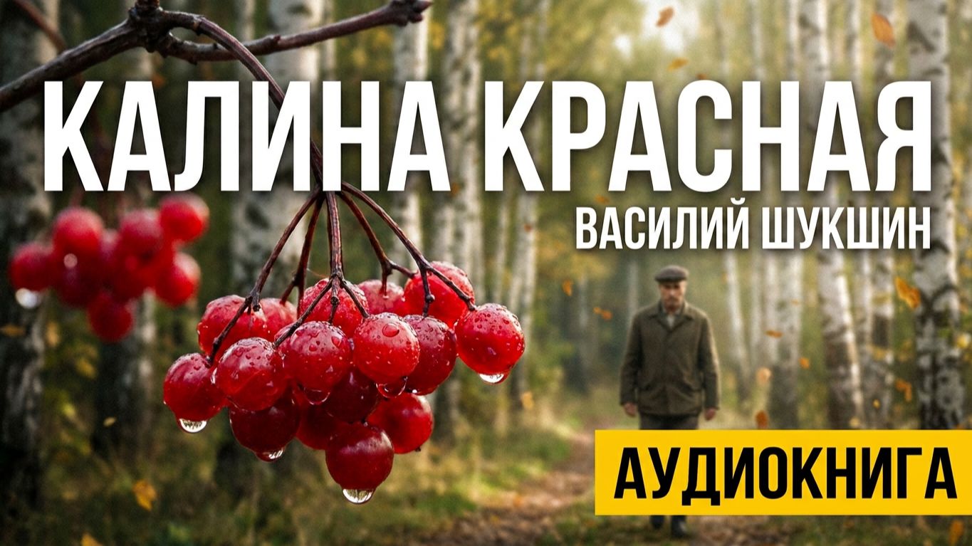 Калина красная. Аудиокнига. Василий Шукшин.