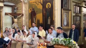 14.06.26 Фрагменты Божественной литургии в Неделю 2-ю по Пятидесятнице
