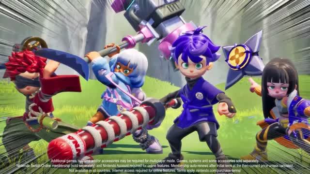 Ninjala 2 The Uncharted Planet | официальный трейлер (Nintendo Direct)