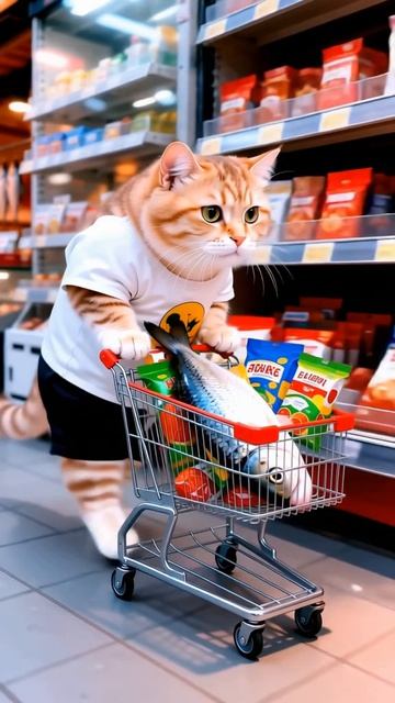 Котофей пошел за покупками!!!!Всем к просмотру!!!!
