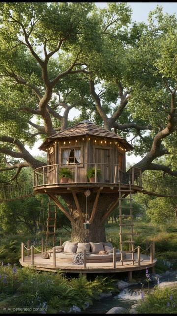 a cozy treehouse ✨️🌿 смотреть онлайн