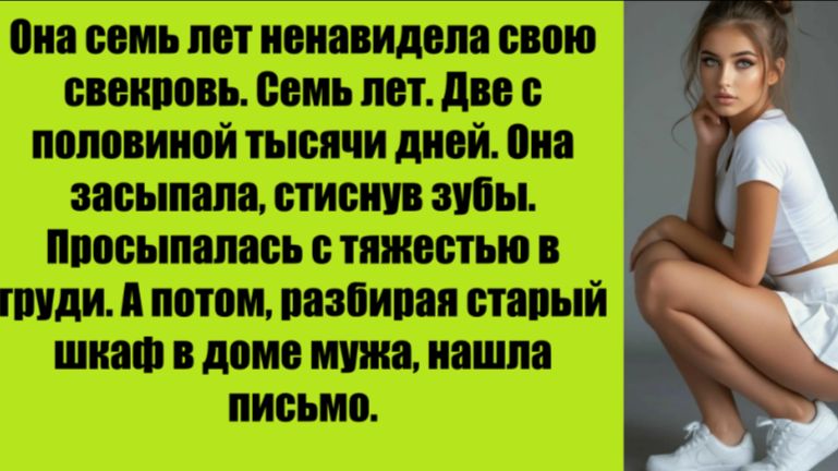 Истории из жизни | Аудио рассказы | Она семь лет ненавидела свою свекровь.   | Жизненные истории