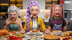 😱 ЧТО СЛУЧИЛОСЬ С РУМИ？? Она Внезапно Превратилась В 80-Летнюю Бабушку! ｜ KPop Demon Hunters