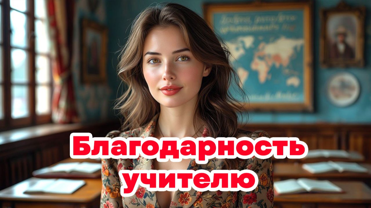 Благодарность учителю