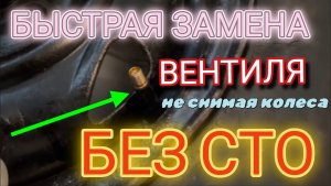 Как поменять сосок бескамерного не снимая колеса. Замена ниппеля не снимая колесо