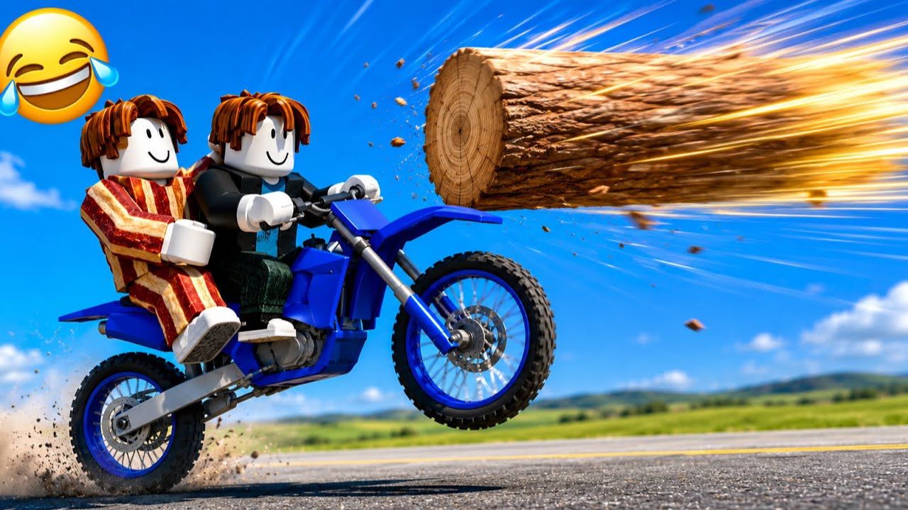 СМЕШНЫЕ МОМЕНТЫ В ROBLOX CAR CRASH STUDIO #19 смотреть онлайн