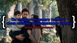 Он предпочел своего тайного сына нашему нерожденному щенку.