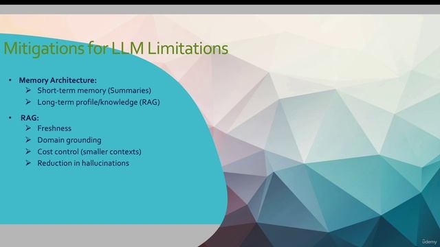 67. Listing the Mitigations for LLM Limitations смотреть онлайн