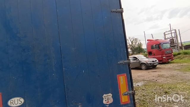 Установка ворот на полуприцеп 1-ч