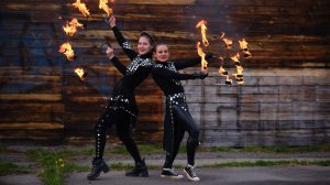 Огненное шоу от Арт-группы BANG на Лосином Мотогоне 2026 длинная версия.