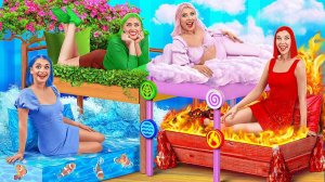 Девушка огонь, вода, воздух и земля # Смешные моменты c 4 стихиями
