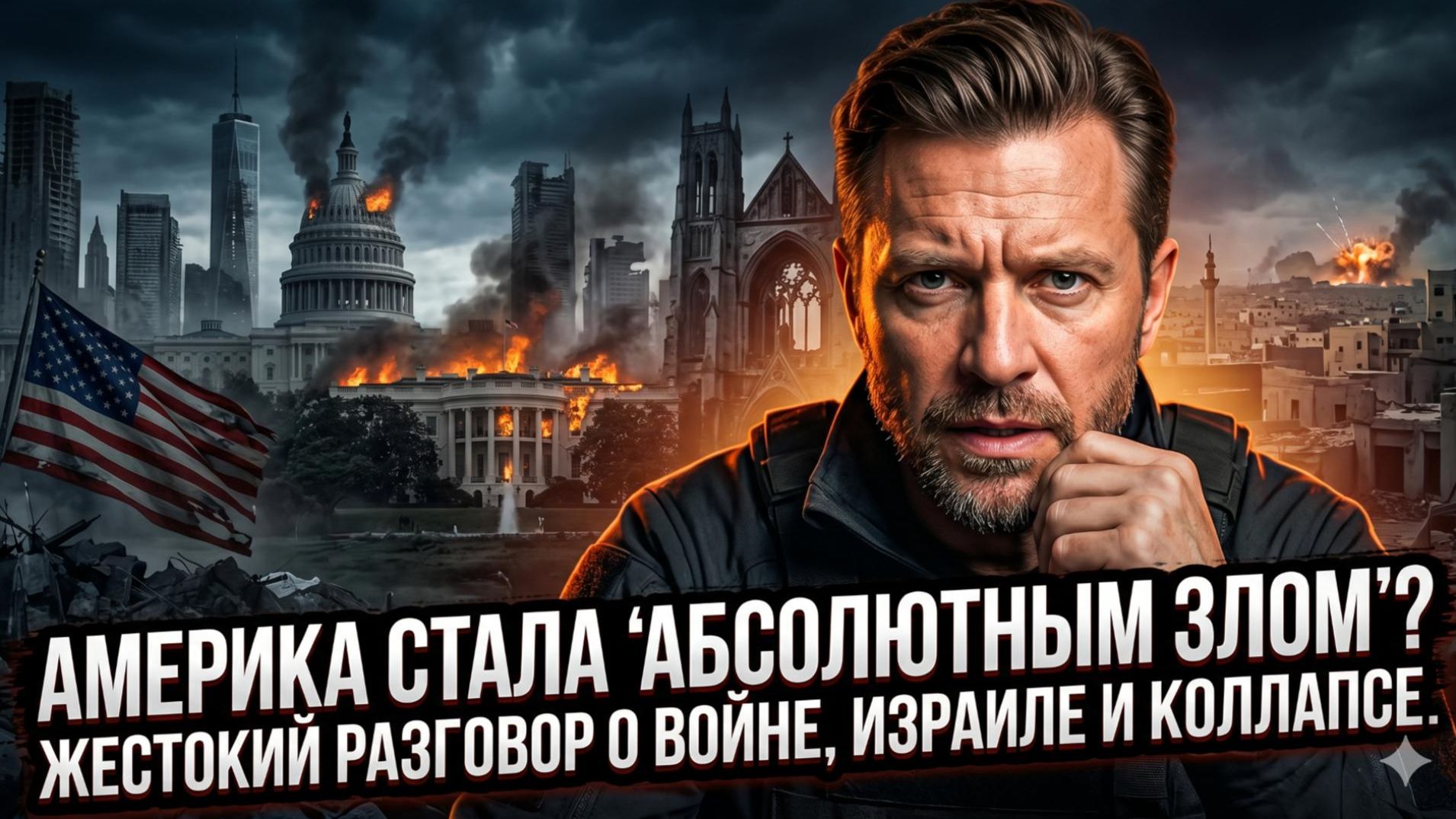 💀Питер Эриксон | Америка - абсолютное зло? Жёсткий разговор о войне, Израиле и скором крахе
