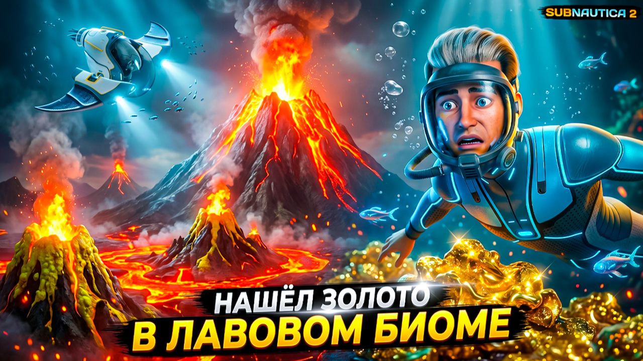 В Поисках ЗОЛОТА в ОПАСНОМ БИОМЕ на ГЛУБИНЕ! ⚡ Subnautica 2 (8 серия)