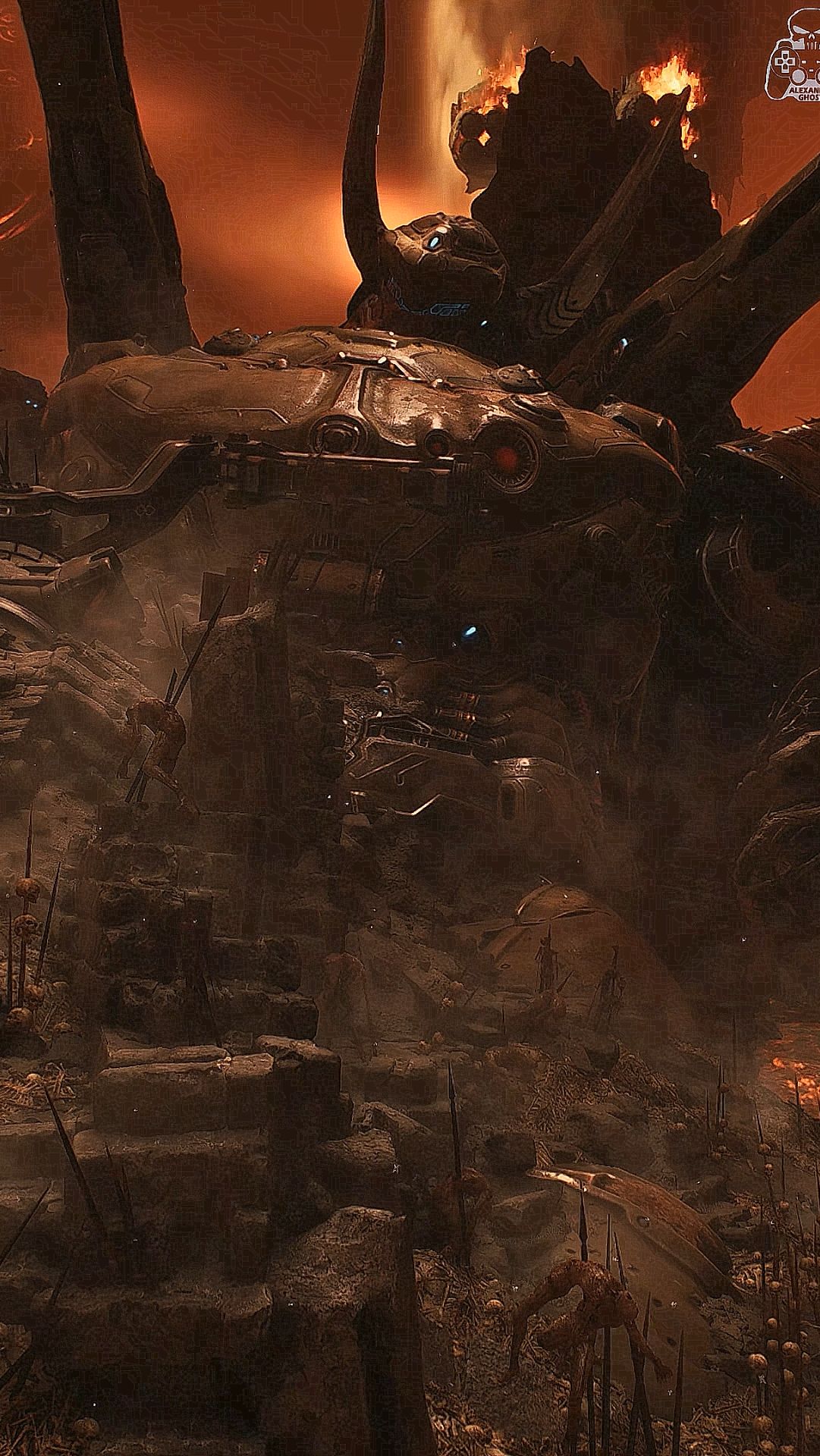 DOOM: The Dark Ages Палач идет за энергоядром чтобы запустить поврежденного атлана #doomthedarkages