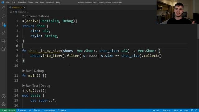 Iterators in Rust смотреть онлайн