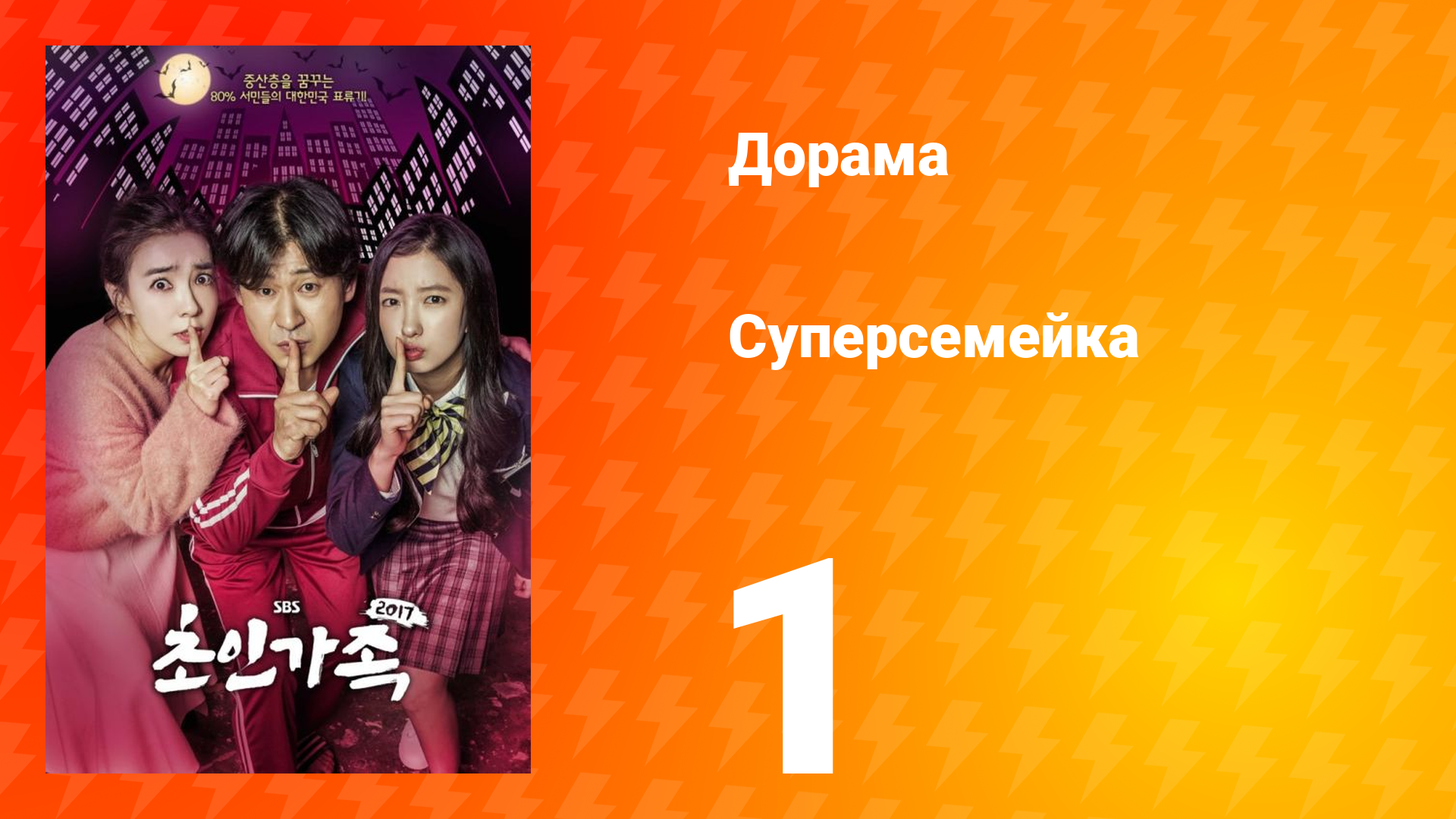 Суперсемейка 1 сезон 1 серия